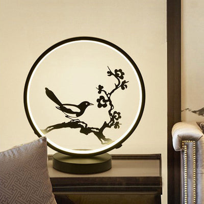 Chinese style ceramic table lamp LED table lamp KD SHOP