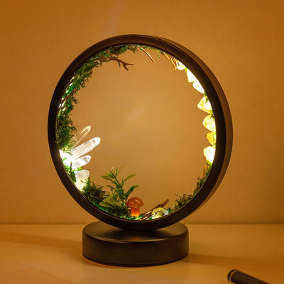 LED Natural Quartz Forest Healing Crystal Night Light KD SHOP