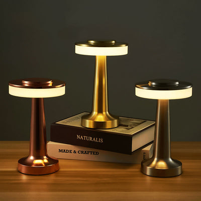 Modern Touch LED Mushroom Lamp – Cordless & Rechargeable KD SHOP